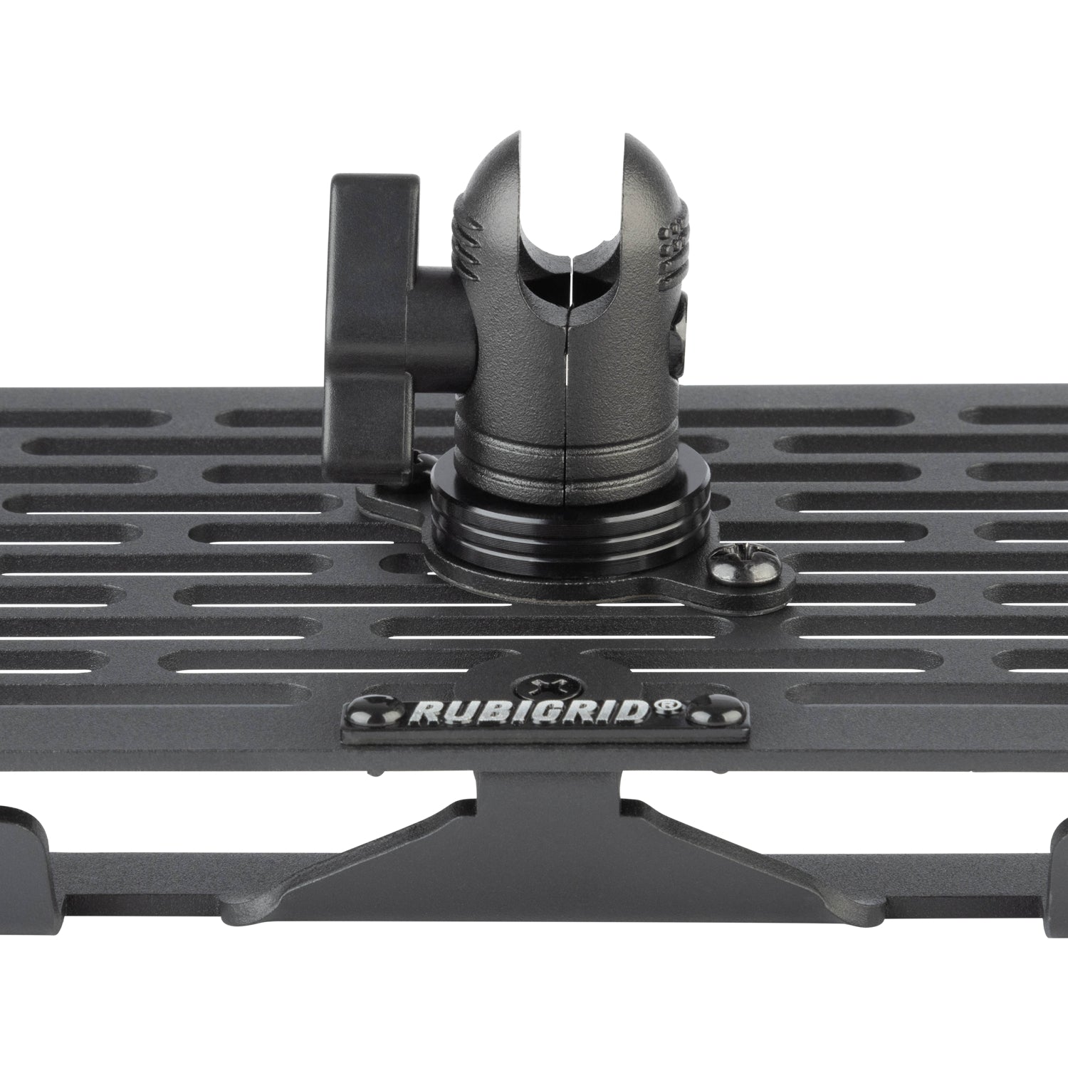 AMPS Compatible Mounting Plate with 20mm Connector End Nubby Edition