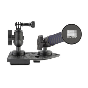 2018-2023 Jeep Wrangler JL + 2020-2023 Jeep Gladiator Passenger Side Jeep Phone Mount & Action Camera Mount