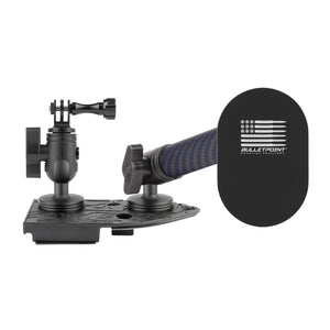 2018-2023 Jeep Wrangler JL + 2020-2023 Jeep Gladiator Passenger Side Jeep Phone Mount & Action Camera Mount