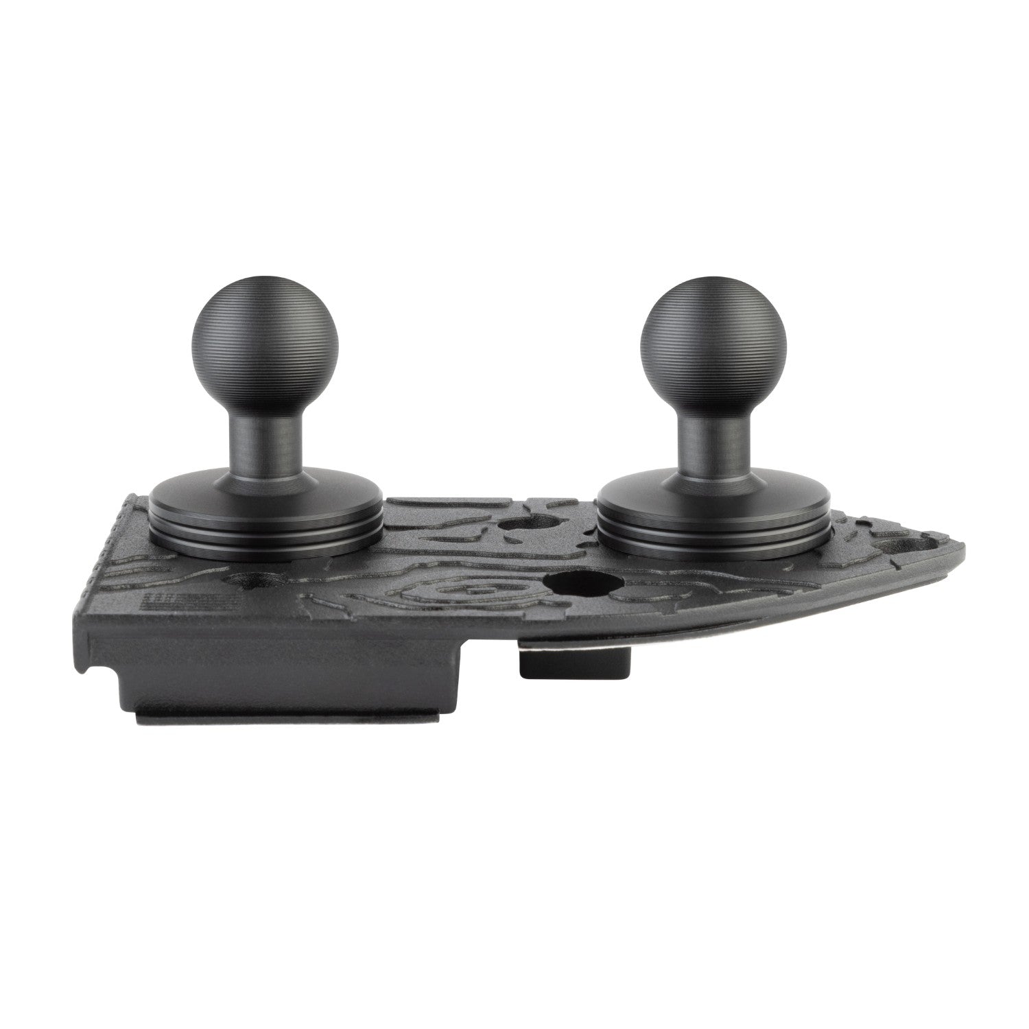 Mounting Base for 2018-2023 Jeep Wrangler JL + 2020-2023 Jeep Gladiator - Passenger Side Dual Ball