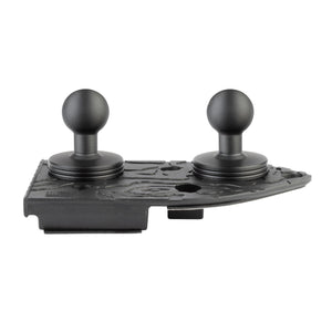 Mounting Base for 2018-2023 Jeep Wrangler JL + 2020-2023 Jeep Gladiator - Passenger Side Dual Ball