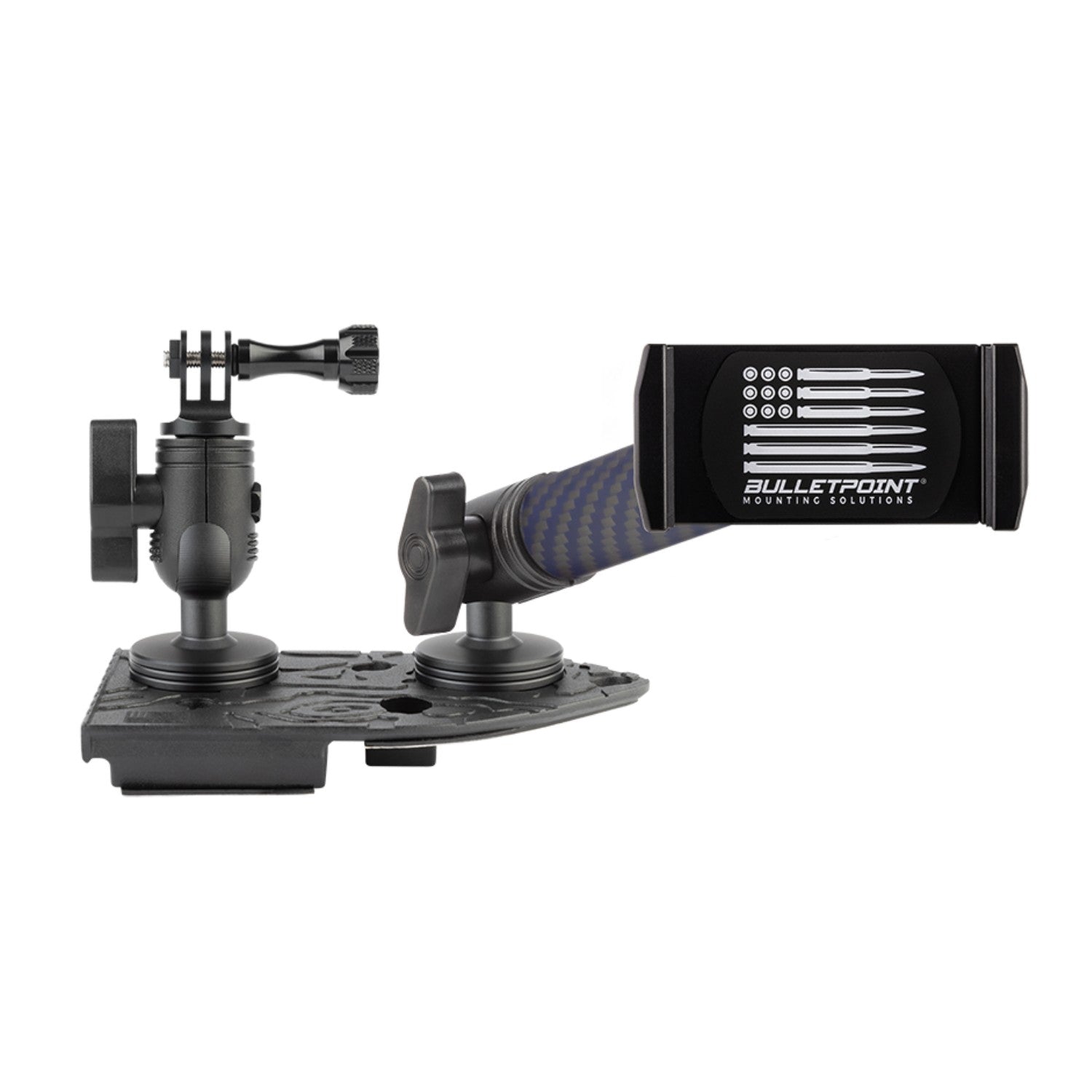 2018-2023 Jeep Wrangler JL + 2020-2023 Jeep Gladiator Passenger Side Jeep Phone Mount & Action Camera Mount