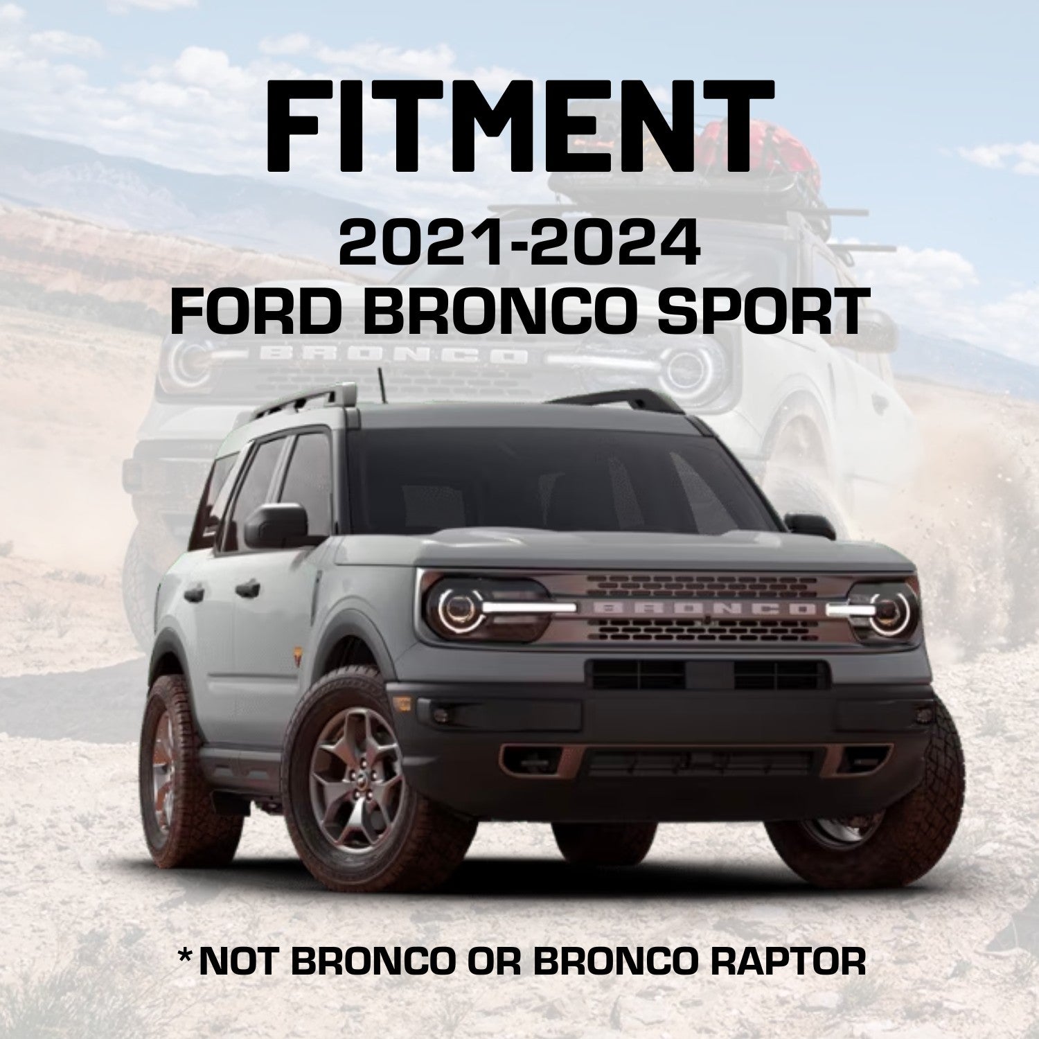 RubiGrid® 2021-2024 Ford Bronco Sport Platform Dash Mount Device Phone Holder