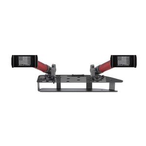 RubiGrid® 2022+ GMC Sierra + Chevrolet Silverado Dash Mount 13.4" Screen with Red Arms