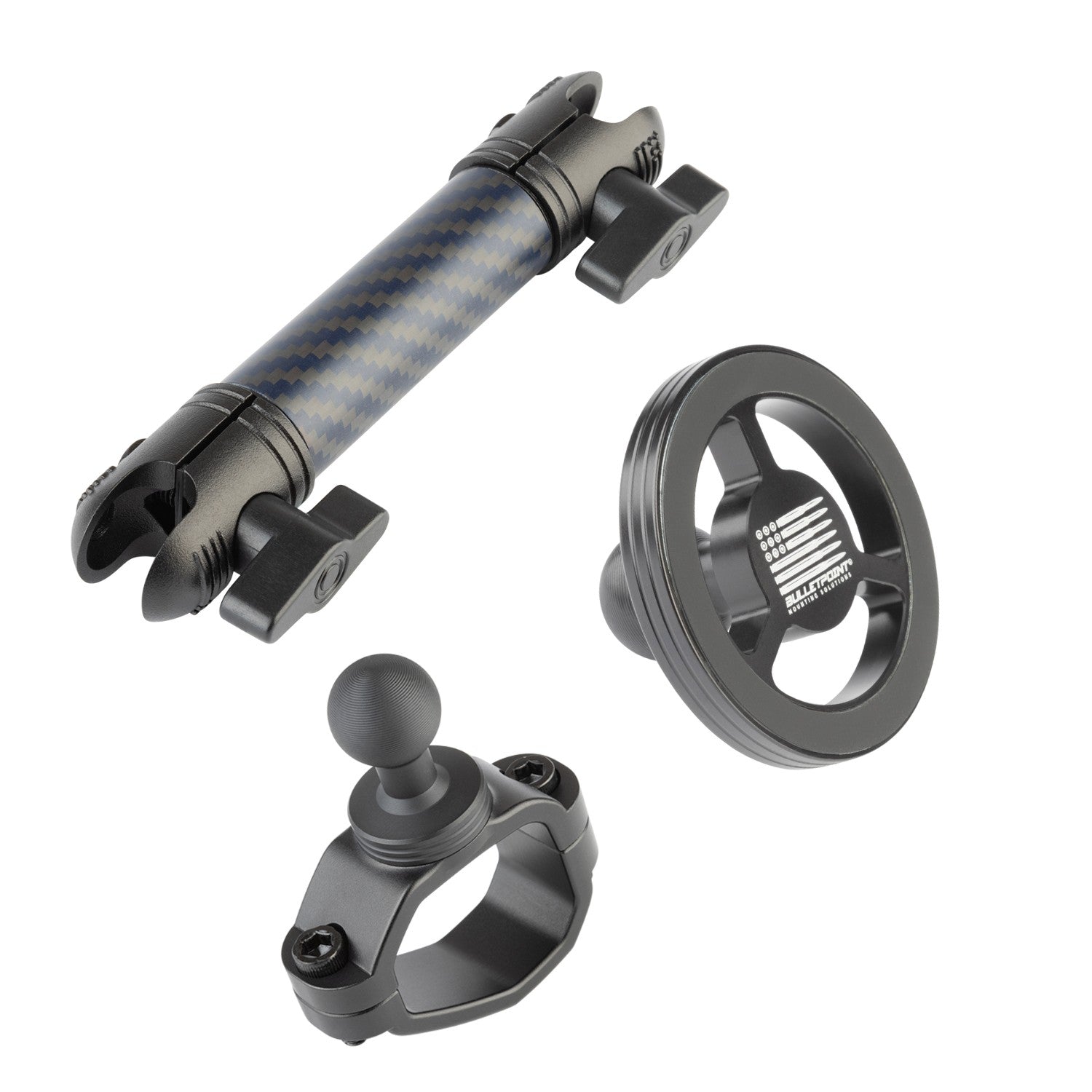 2024+ Toyota Tacoma & 2025+ 4Runner Passenger Side Grab Handle Mount with 20mm Ball