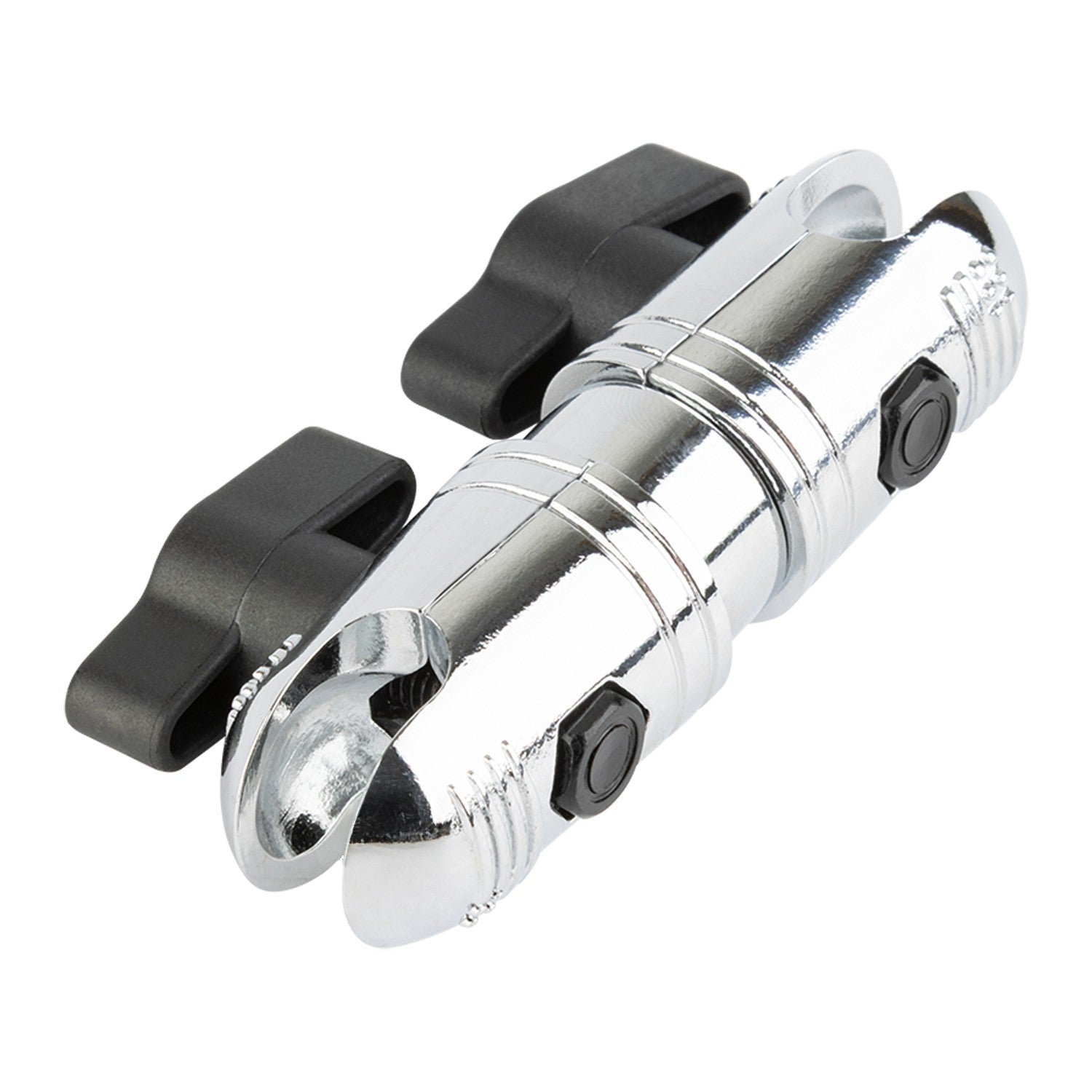 Chrome Mini Mounting Arm with Dual 20mm Connector Ends