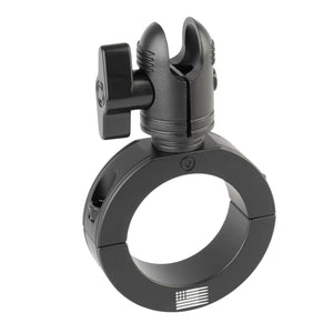 Aluminum Bar Clamp Mounts with 20mm Connector End Nubby Edition (various sizes)