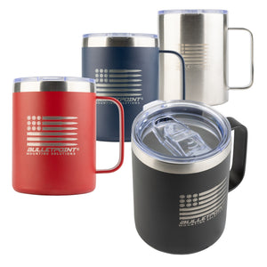 Bulletpoint 12oz Double-Wall Vacuum Insulated Stainless Steel Mug