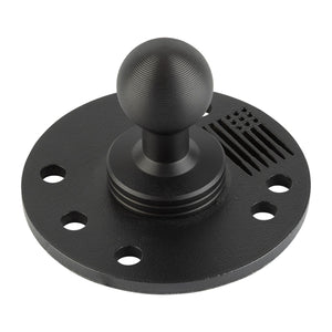 2.4-inch Round Metal AMPS-Compatible Base with 20mm Ball Mount