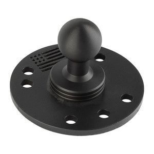 2.4-inch Round Metal AMPS-Compatible Base with 20mm Ball Mount