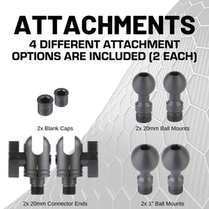 Grab Bar Insert Replacement with 2 Mounting Points 2011-2018 Jeep Wrangler JK - Blue