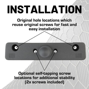 2013-2018 RAM Truck & 2019+ RAM 1500 Classic 20mm Single Ball Metal Dash Mount