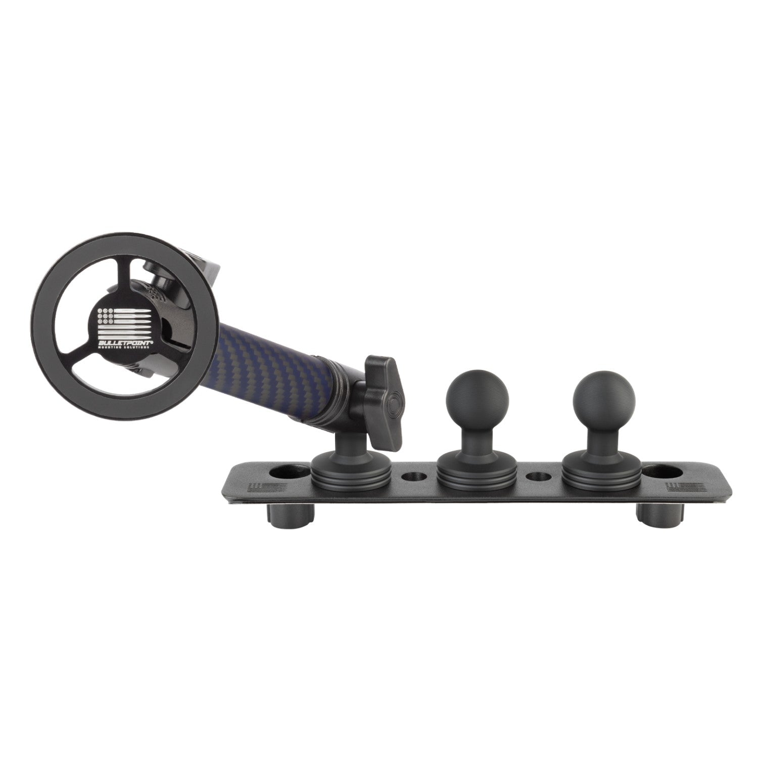 2013-2018 RAM Truck & 2019-2024 RAM 1500 Classic 20mm 3-Ball Metal Dash Mount