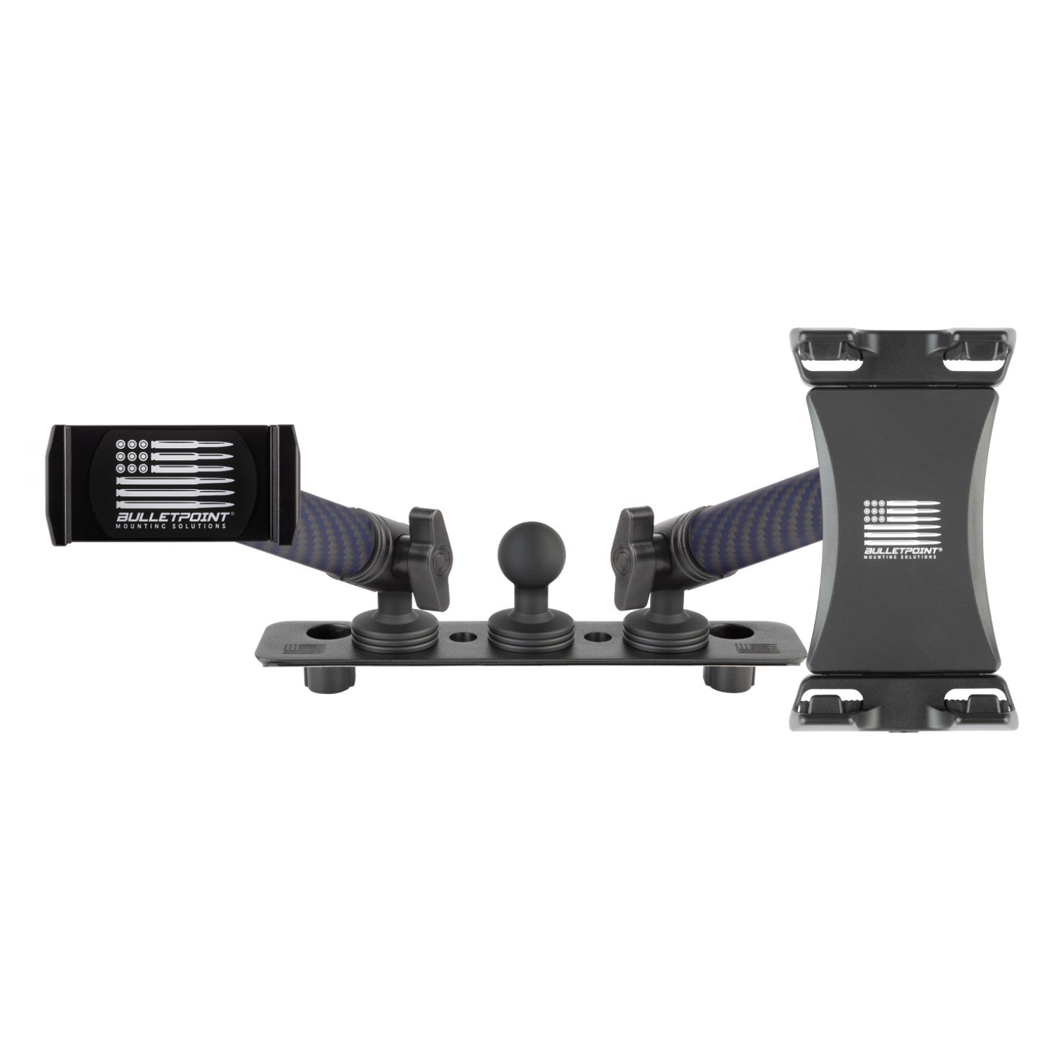 2013-2018 RAM Truck & 2019-2024 RAM 1500 Classic 20mm 3-Ball Metal Dash Mount