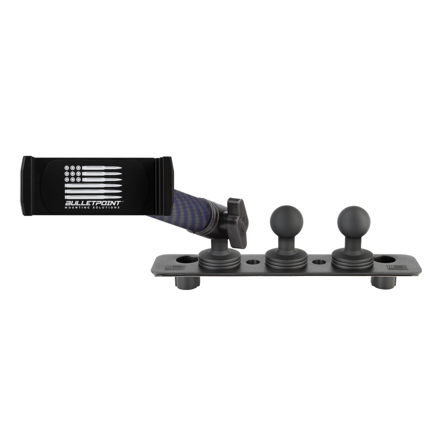2013-2018 RAM Truck & 2019-2024 RAM 1500 Classic 20mm 3-Ball Metal Dash Mount