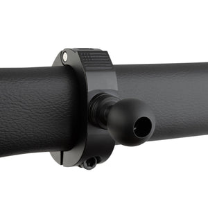 Passenger Grab Bar Mount compatible with 2018-2023 Jeep Wrangler JL & 2020-2023 Jeep Gladiator - B Size 1 inch Ball