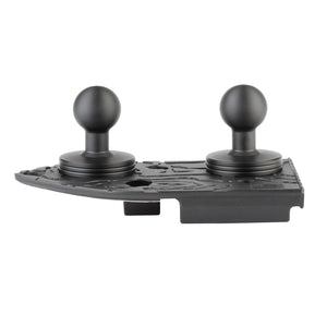 Mounting Base for 2018-2023 Jeep Wrangler JL + 2020-2023 Jeep Gladiator - Driver Side Dual Ball