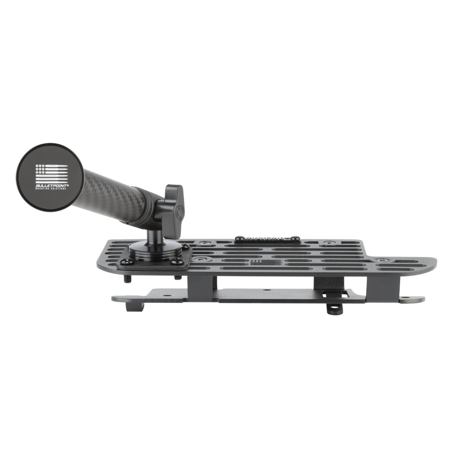 RubiGrid® V2 2019+ RAM Truck 1500/2500/3500/4500/5500 + TRX Dash Mount with Black Arms