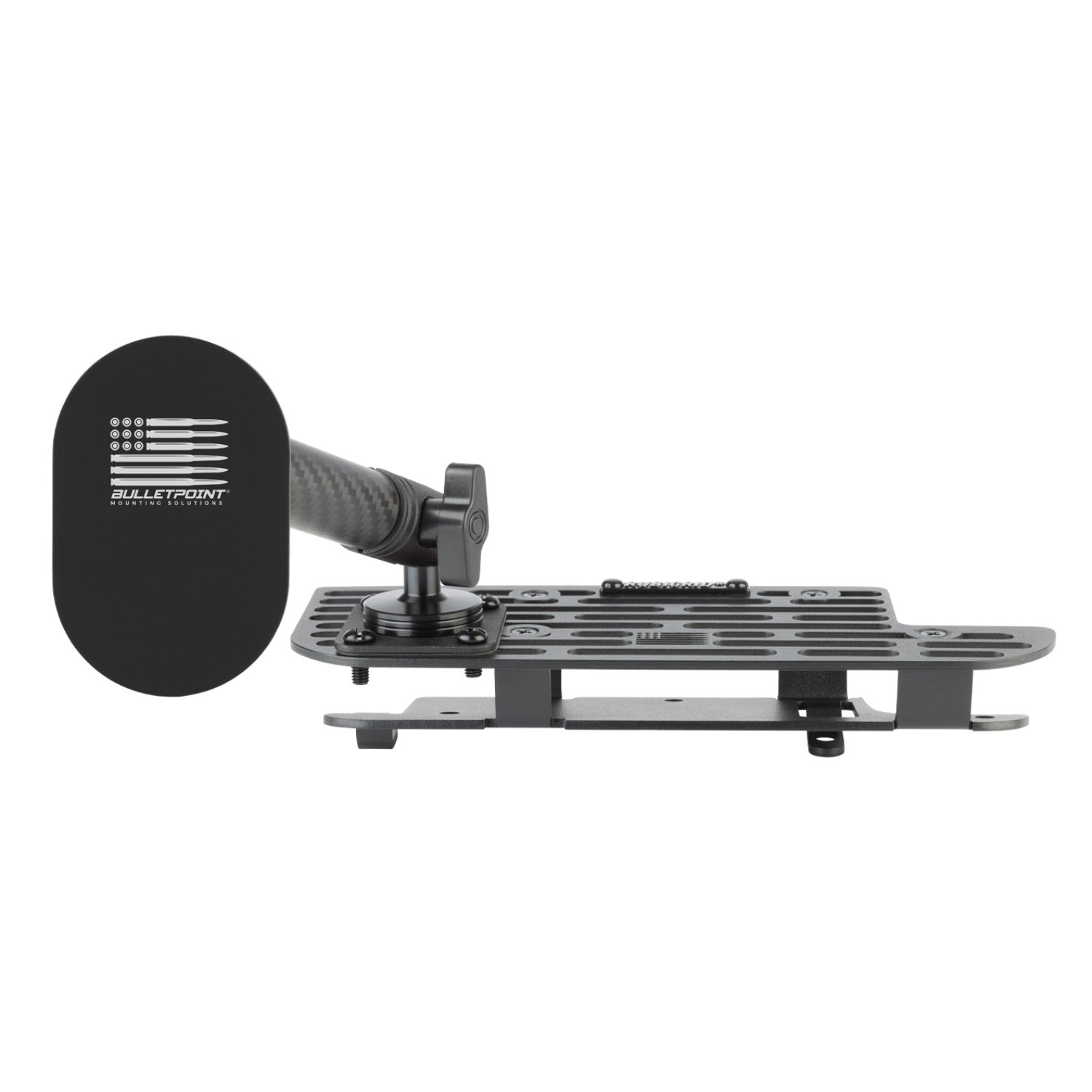 RubiGrid® V2 2019+ RAM Truck 1500/2500/3500/4500/5500 + TRX Dash Mount with Black Arms