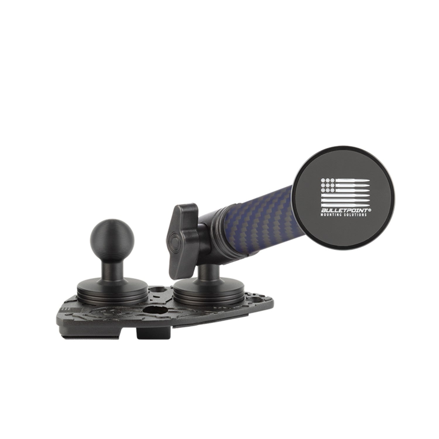 2021-2023 Jeep Wrangler 4xe Dual Ball Dash Mount Phone Holder Passenger Side