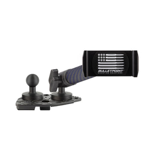 2021-2023 Jeep Wrangler 4xe Dual Ball Dash Mount Phone Holder Passenger Side