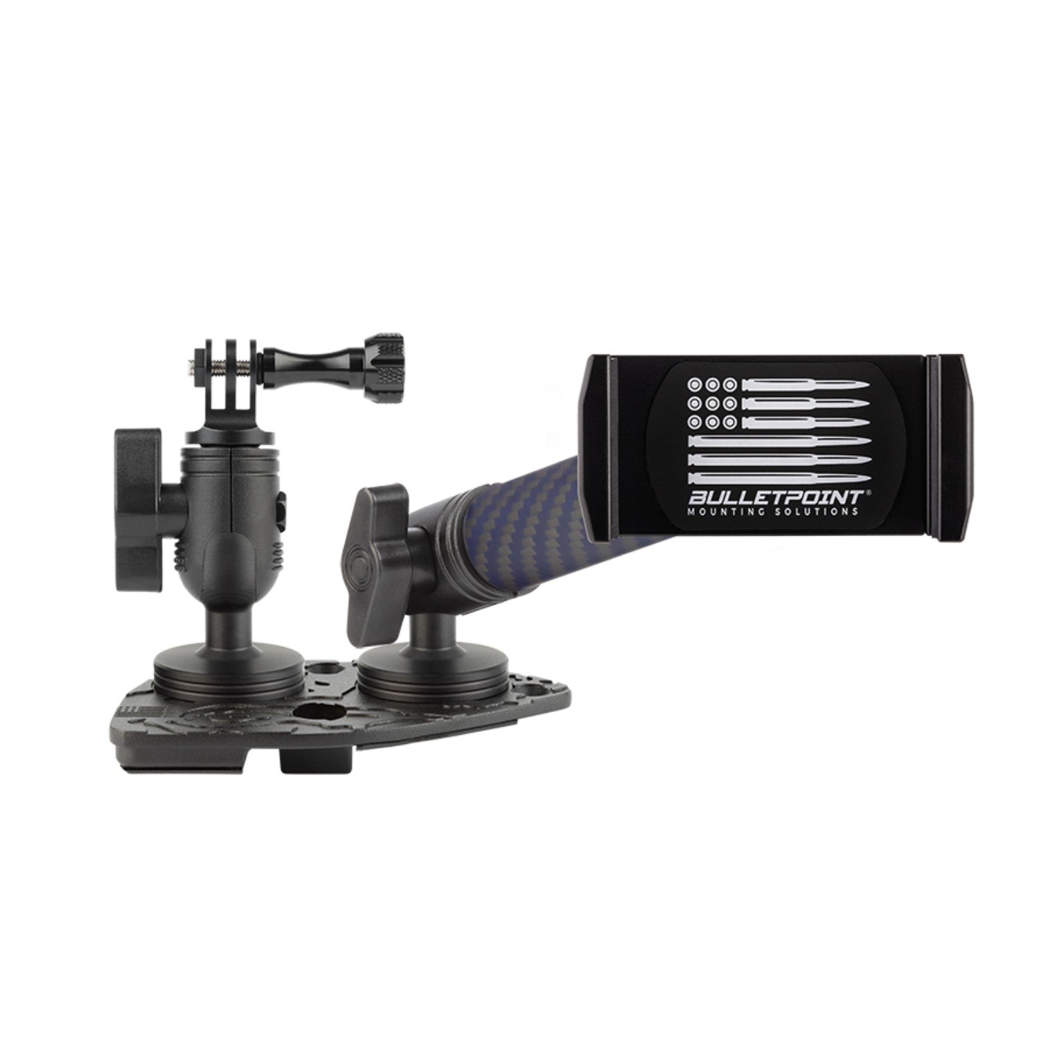 2021-2023 Jeep Wrangler 4xe Dual Ball Dash Mount Phone Holder Passenger Side