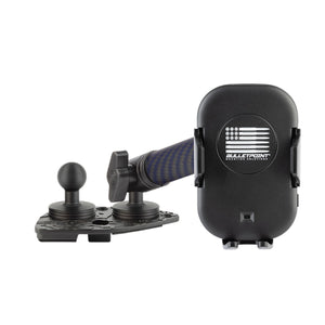 2021-2023 Jeep Wrangler 4xe Dual Ball Dash Mount Phone Holder Passenger Side