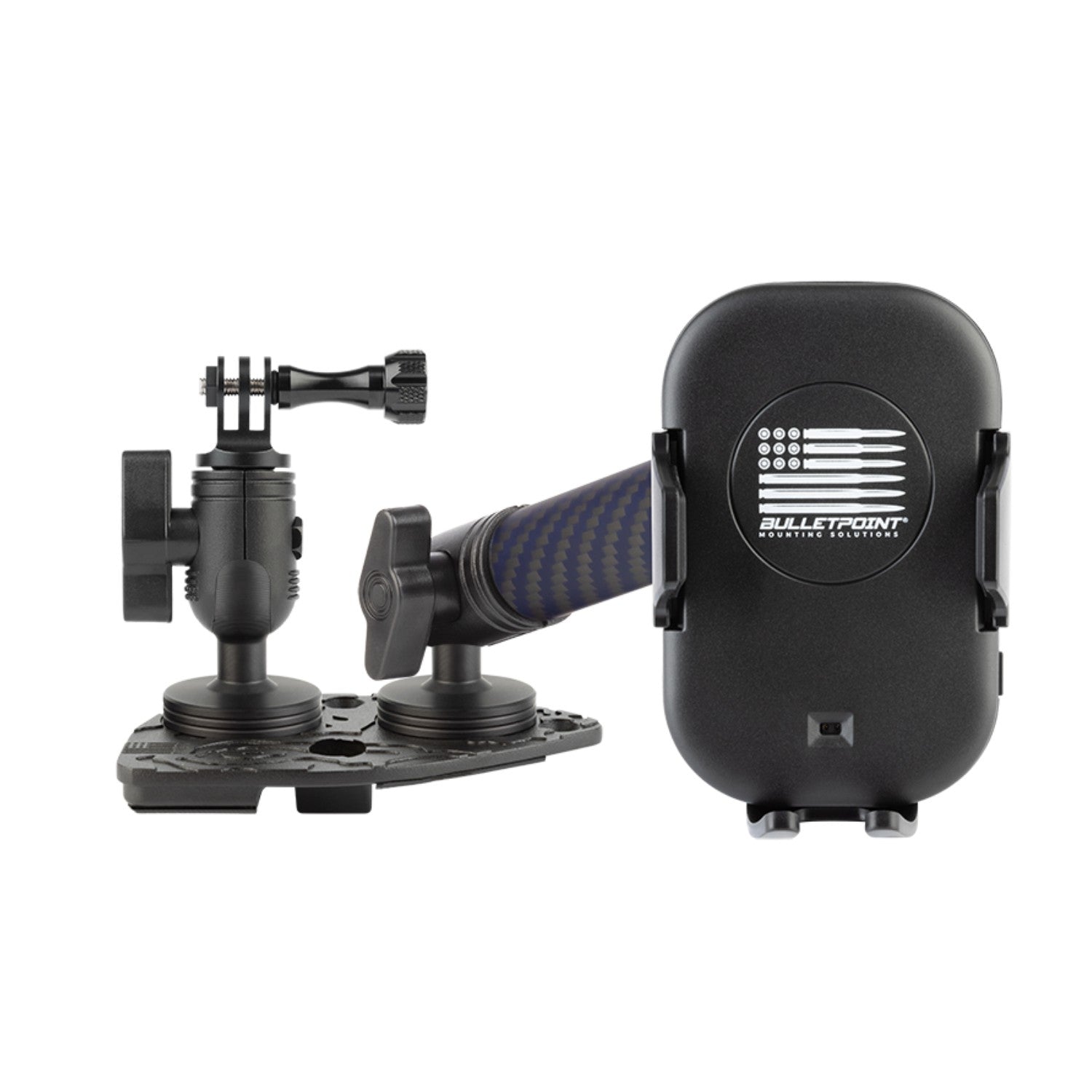 2021-2023 Jeep Wrangler 4xe Dual Ball Dash Mount Phone Holder Passenger Side