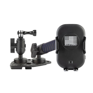 2021-2023 Jeep Wrangler 4xe Dual Ball Dash Mount Phone Holder Passenger Side