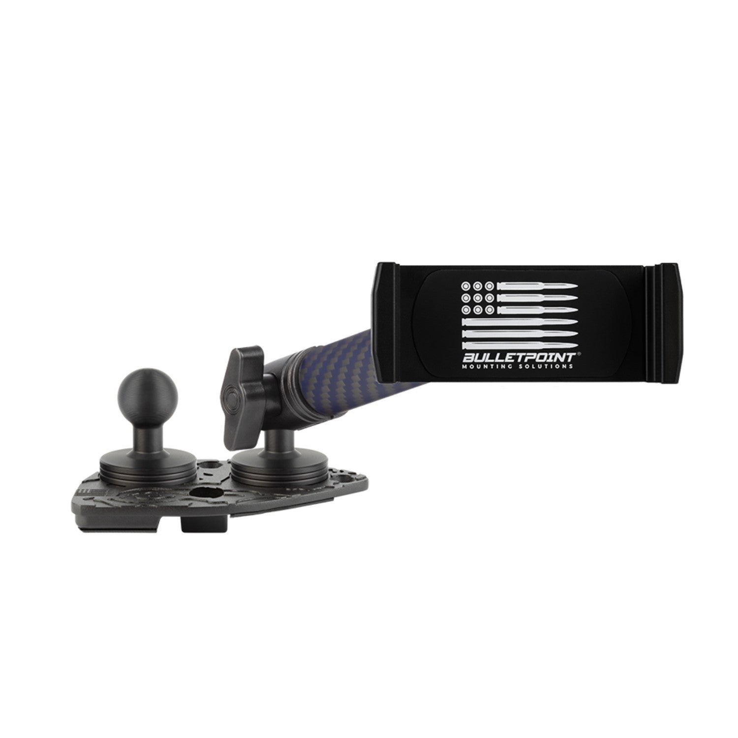 2021-2023 Jeep Wrangler 4xe Dual Ball Dash Mount Phone Holder Passenger Side