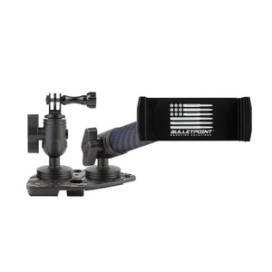 2021-2023 Jeep Wrangler 4xe Dual Ball Dash Mount Phone Holder Passenger Side