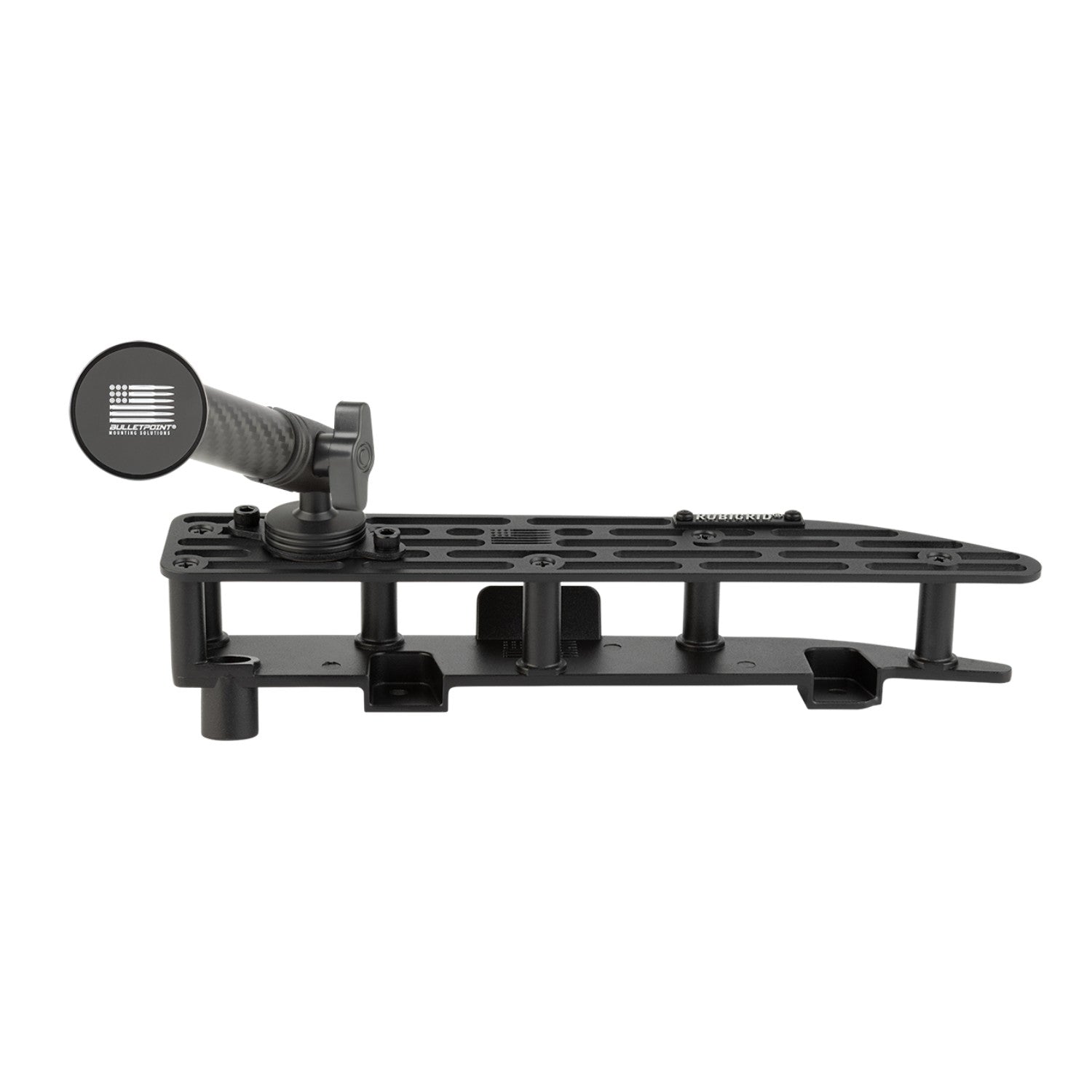 RubiGrid® 2022+ GMC Sierra + Chevrolet Silverado Dash Mount 13.4" Screen with Black Arms