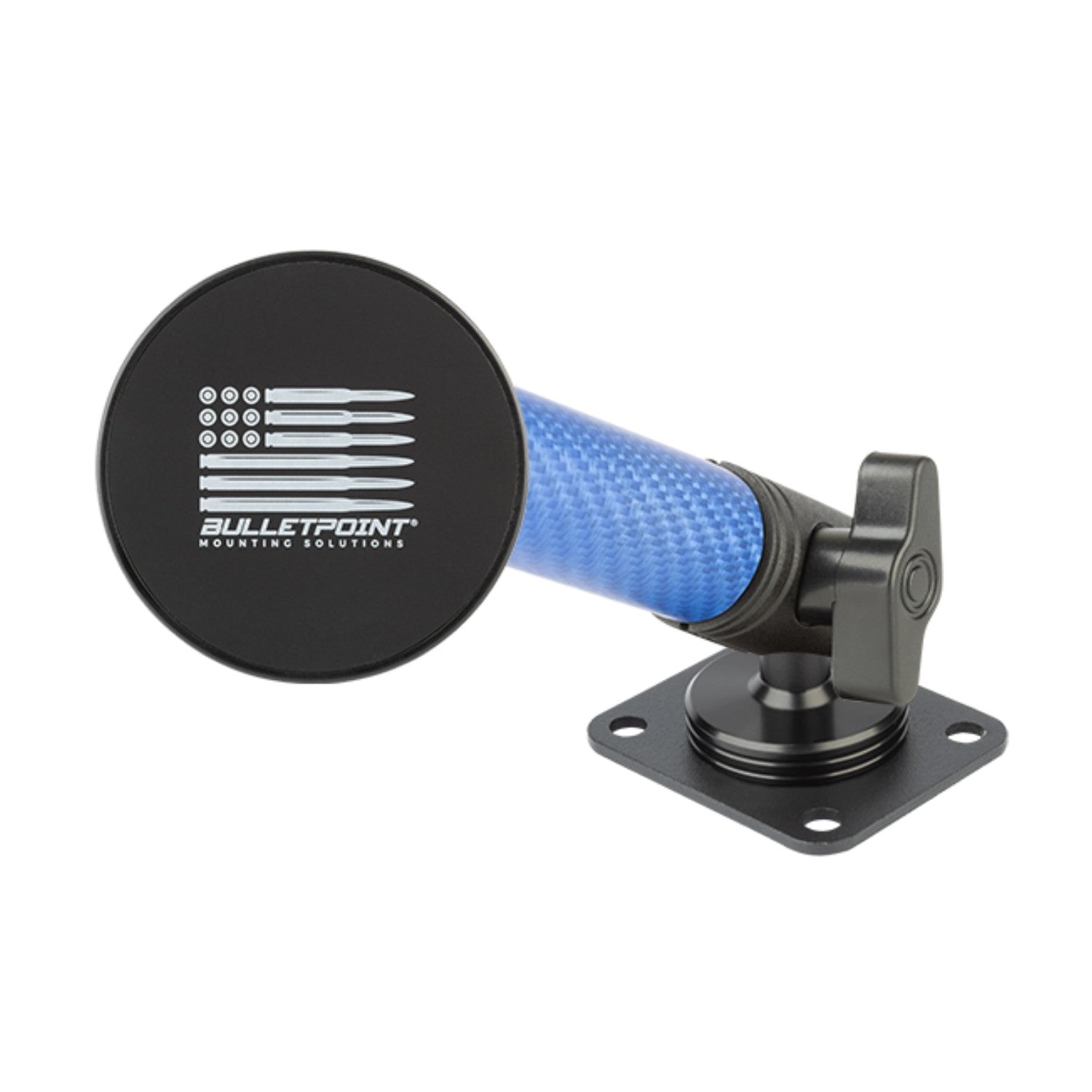 2024+ Jeep Wrangler JL / Gladiator & 2024-2025 Wrangler 4xe Phone Holder Dash Mount with Blue Arm