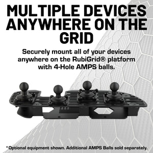 RubiGrid® 2025+ Ford Bronco Sport Platform Dash Mount Device Phone Holder