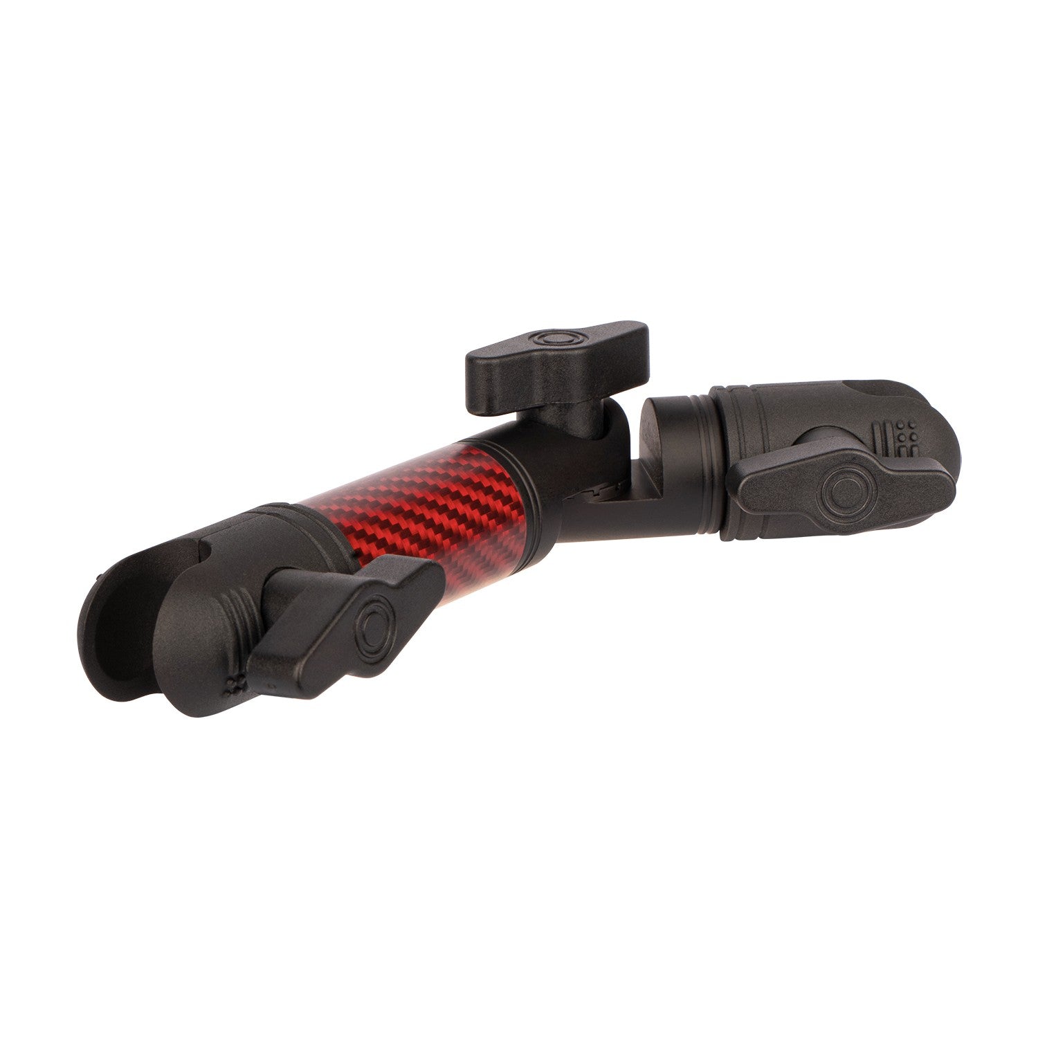 Matte Color Carbon Fiber Locking Adjustable Mounting Arms with Articulating Joint (various sizes)