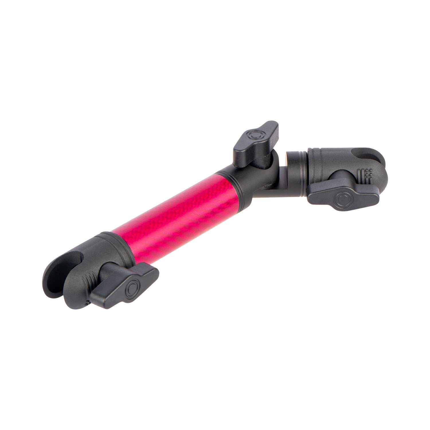 Matte Color Carbon Fiber Locking Adjustable Mounting Arms with Articulating Joint (various sizes)