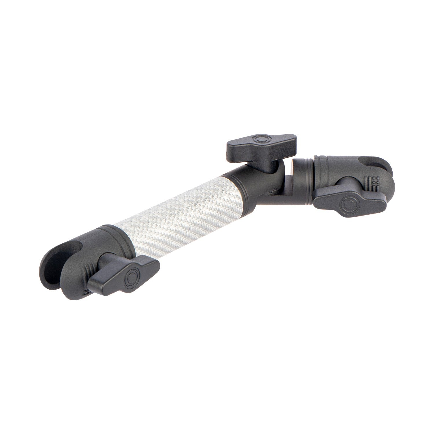 Matte Color Carbon Fiber Locking Adjustable Mounting Arms with Articulating Joint (various sizes)