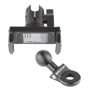 Aluminum Angled Bolt Mount with Integrated 20mm Ball