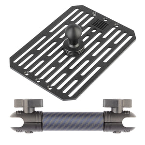 Auxbeam 12 Gang Switch Panel Mount with 20mm Ball