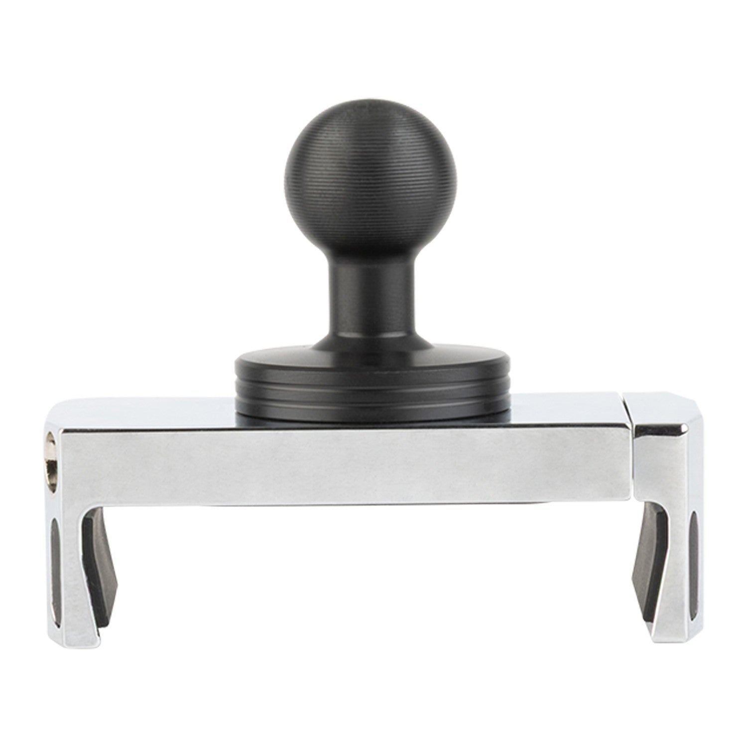 Chrome Spring-Loaded Universal Phone Holder with 20mm Ball