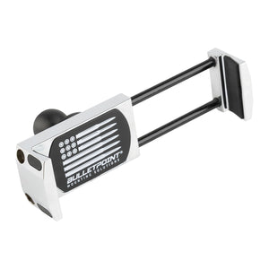 Chrome Spring-Loaded Universal Phone Holder with 20mm Ball