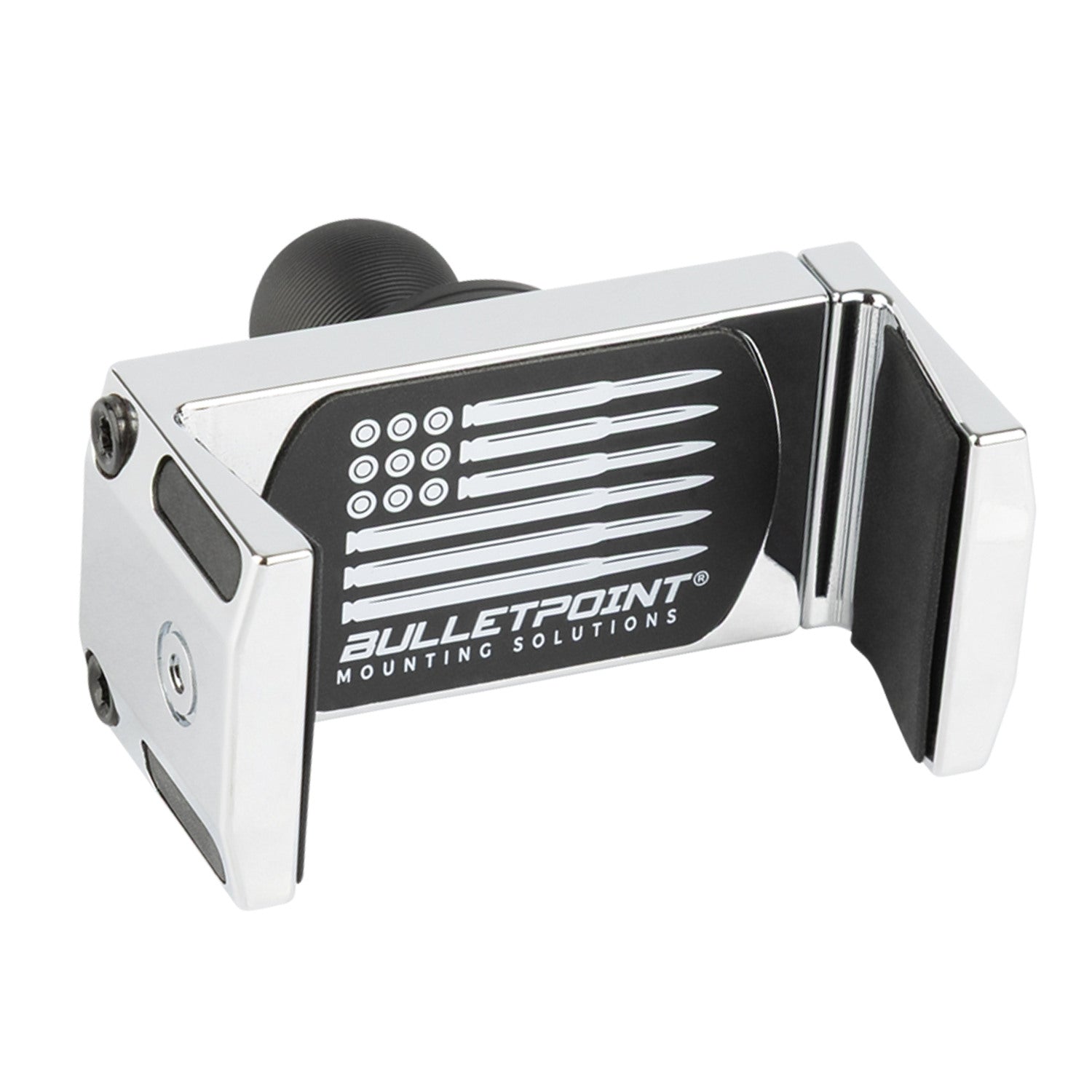 Chrome XL Universal Phone Mount Holder for Oversized Bulky Cases with 20mm Ball Mount