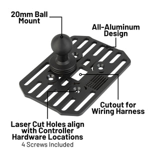 Feniex 4200 Mini Controller Mount with 20mm Ball