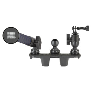 Accessory Ready Metal Dash Mount Phone Holder Supports 3 Devices for 2021+ Ford Bronco