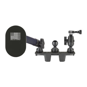 Accessory Ready Metal Dash Mount Phone Holder Supports 3 Devices for 2021+ Ford Bronco