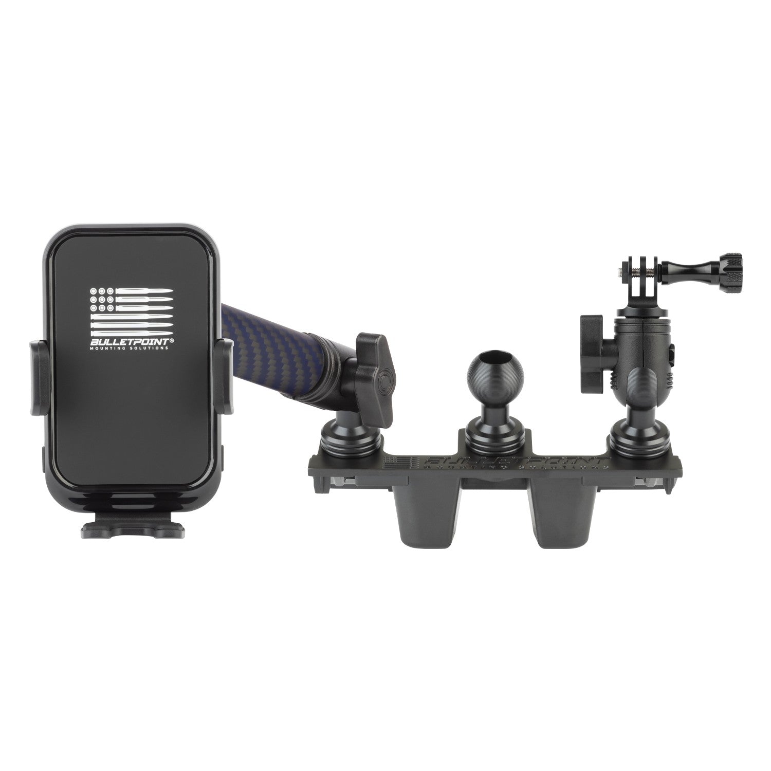 Accessory Ready Metal Dash Mount Phone Holder Supports 3 Devices for 2021+ Ford Bronco