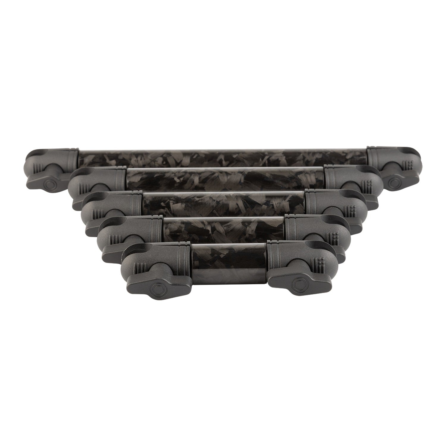 Forged Carbon Fiber Mounting Arms with 20mm Connector Ends - Various Sizes