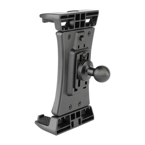 Tablet Holder with Articulating Mounting Arm + Cup Holder Mount