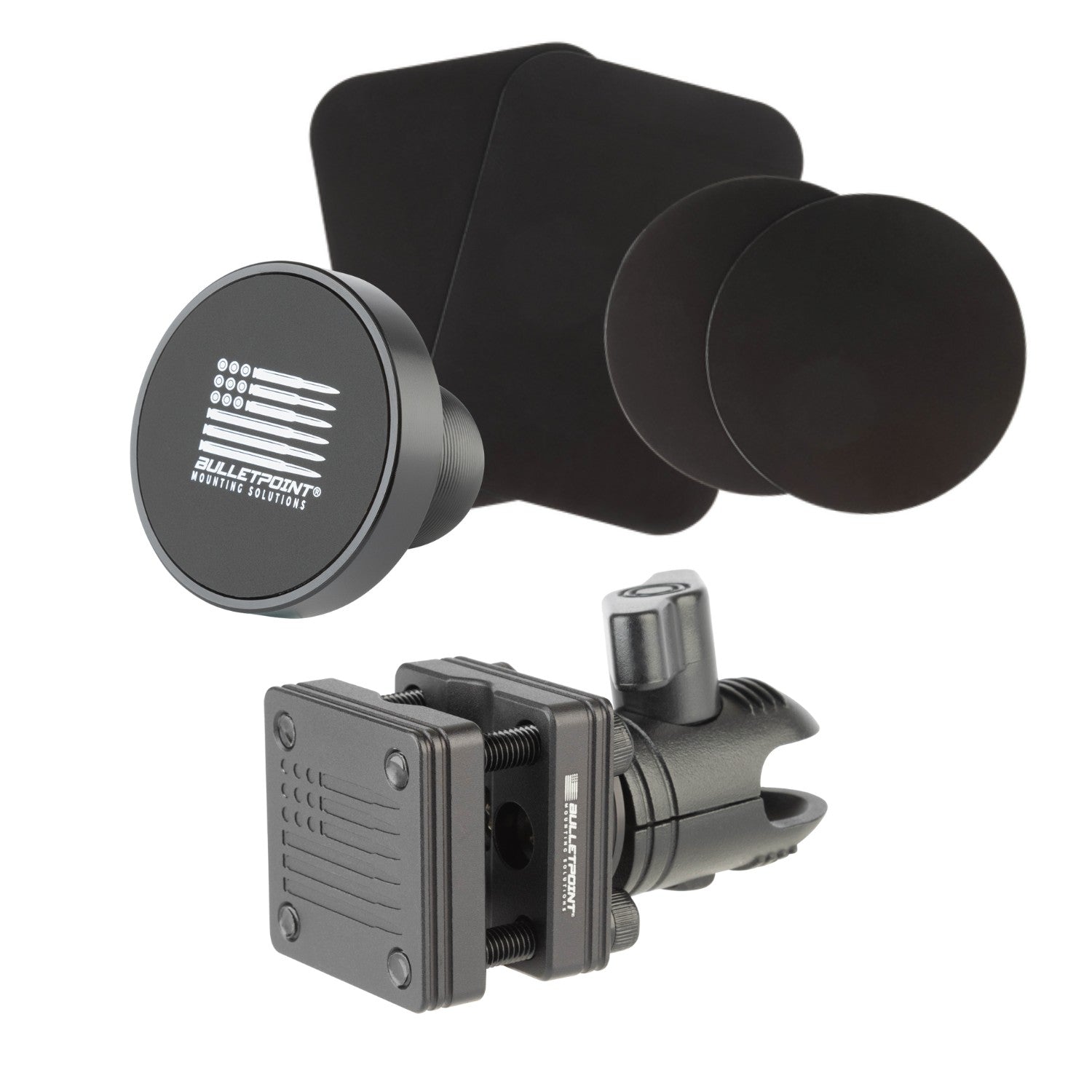 Headrest Bar Device Mount with 20mm Connector End Nubby Edition fits bars 3/8" to 5/8"