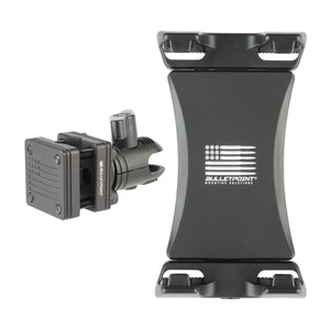 Headrest Bar Device Mount with 20mm Connector End Nubby Edition fits bars 3/8" to 5/8"